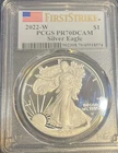 2022-W Proof American Silver Eagle PCGS PR70 DCAM ASE First Strike