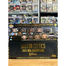 SOLD OUT EXCLUSIVE 2024 Boston Celtics NBA Championship Finals Funko Pop 5-Pack