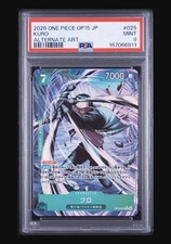 One Piece CCG Kuro OP15-025 OP15 Alternate Art JP PSA 9 Graded 2026