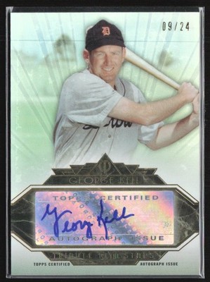 George Kell 2014 Topps Tribute to the Stars Autographs Auto /24 #TSA-GK Detroit