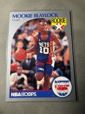 1990-91 NBA Properties Mookie Blaylock [Base] ROOKIE NETS NBA 