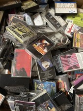 Cassette Lot 50 Tapes Mixed Genre Rock R B Oldies Rap Country Pop New/Used Tapes