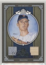 2005 Donruss Diamond Kings Green Framed Materials 2/5 Nolan Ryan #437 HOF e8a