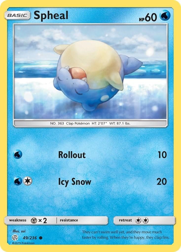 Spheal 49/236 Sm-Cosmic Eclipse Regular