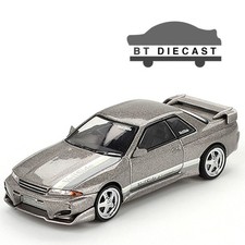 MINI GT NISSAN GT-R R32 VEILSIDE COMBAT C-1 1/64 VEILSIDE COMBAT GREY MGT00971