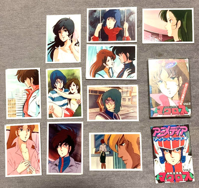 Macross Super Dimension Fortress Anime Photos 10 Set Animedia Vol.2 Gakken Japan