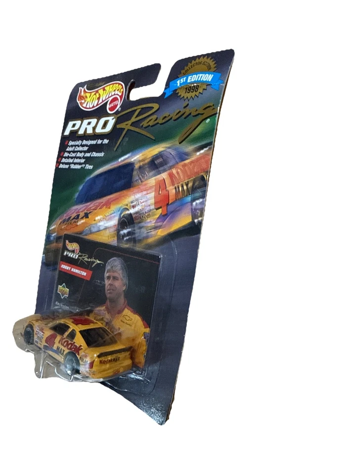 Bobby Hamilton 1998 #4 Kodak Hot Wheels Pro Racing Collectors 1ª Edición NASCAR Foto 3 de 4