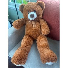 NEW 36" Giant Teddy Bear Plush Stuffed Animal Brown Soft Oversized Cuddly