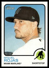 2022 Topps Heritage Miguel Rojas Miami Marlins #224