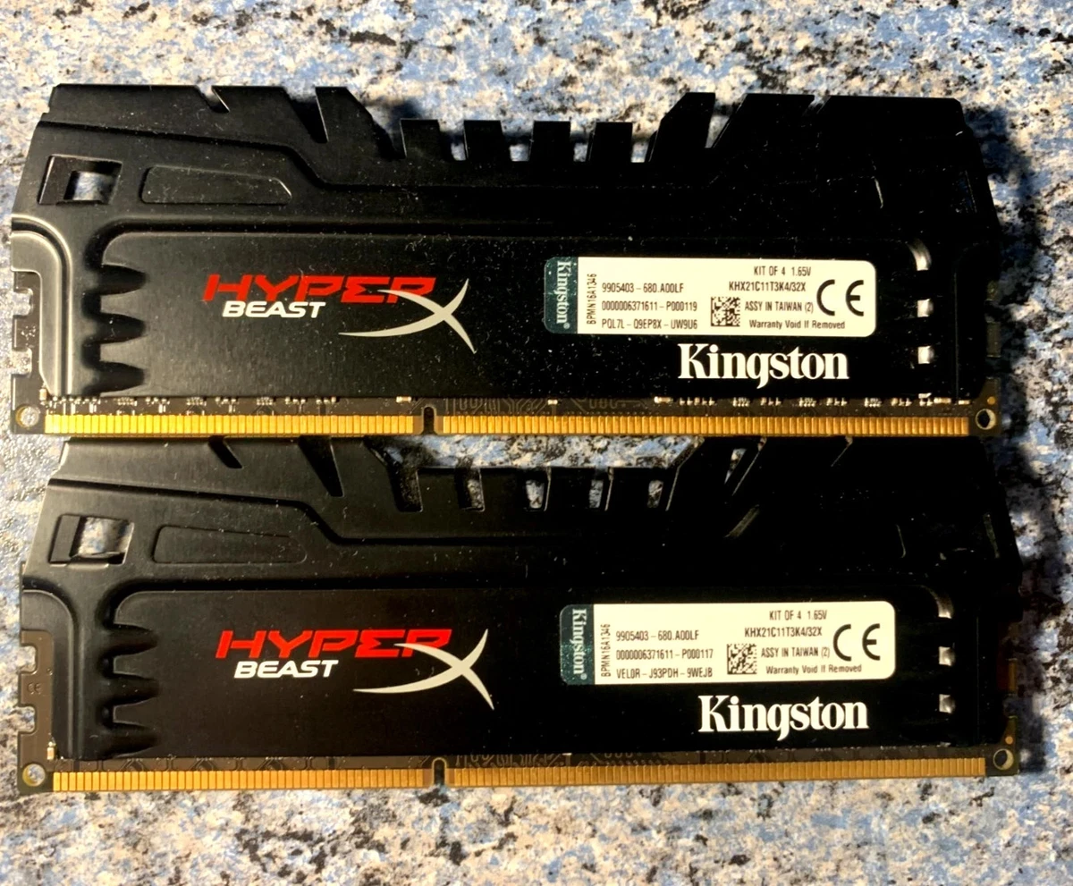 Kingston PC3-17000 (DDR3-2133) Bus Speed Computer RAM 8 GB