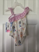 Bluey Cartoon Kids 2T One Should One Piece Swimsuit