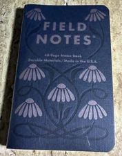 Field Notes "Fall Flowers" Sealed Pack of 3 - FNC-68