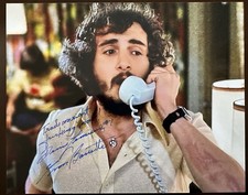 Yvon Barrette Signed Charlestown Chiefs Slap Shot Hockey 8x10 Denis Lemieux #1