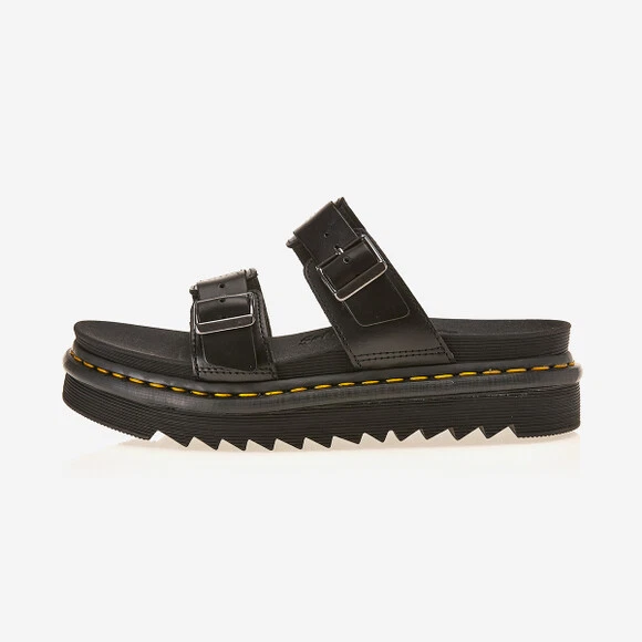 Dr.Martens Myles - Black / 23523001 / UK 3-8 Sandals Slippers Slides