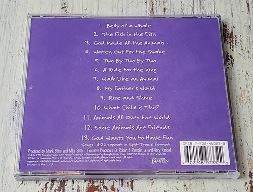 NM Heaven's Sake Kids - Animal Songs (1997) Pamplin Media CD, US - Picture 3 of 3