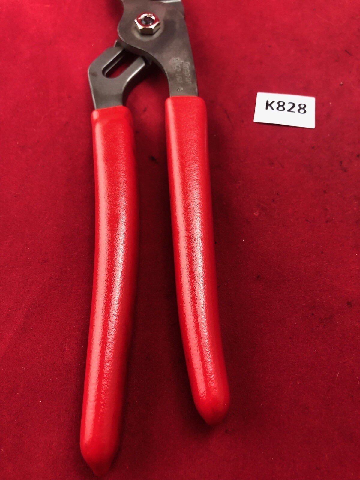 Snapon Tools RED 9" Adjustable Joint Interlocking Channel Pliers 91ACP