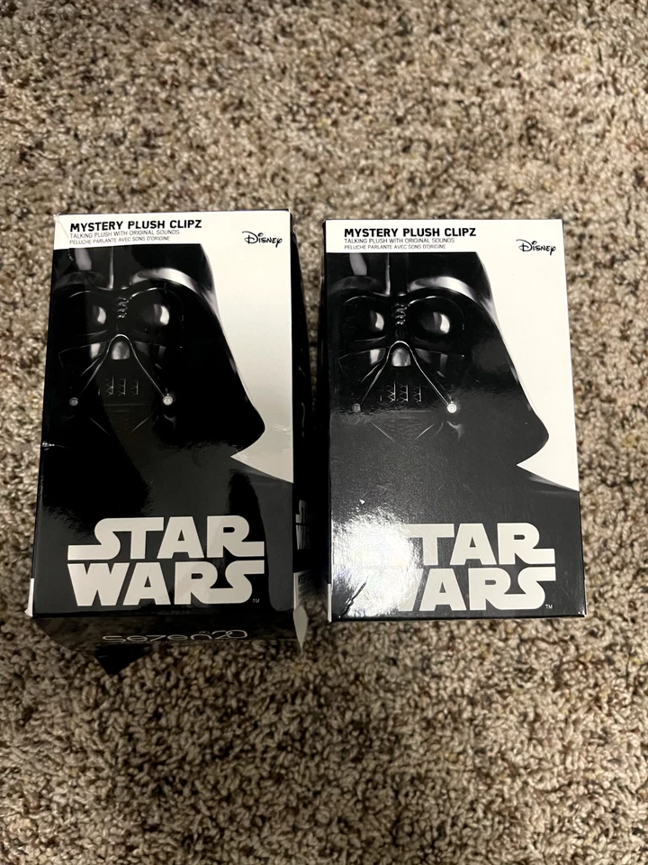 Lote de 2 Peluches Misteriosos Star Wars Clipz Nuevos/Caja Abierta Foto 4 de 4