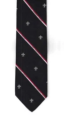 BSA SCHRETER CSE WINNERS CIRCLE RED/WHITE/BLUE CLOTH SUIT/DRESS NECK TIE 55 INCH