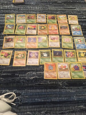 1st edition common pokemon cards Full 1st Edition Sets Ungraded Value : r/PokeInvesting