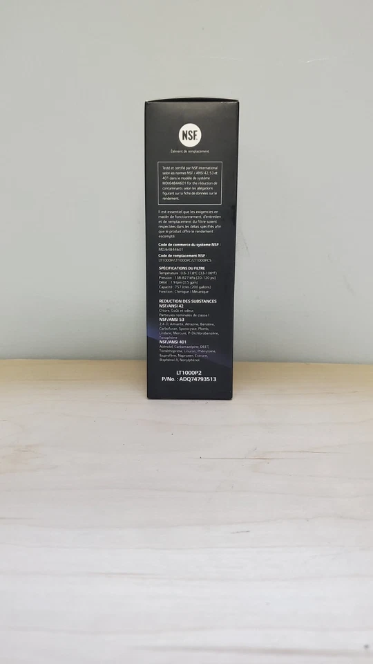 Genuine LG LT1000P2 Water Filter (2-Pack) - 6-Month / 200 Gal - Image 3 of 4