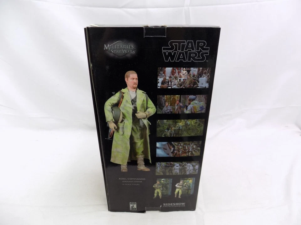 Like New Boxed Star Wars Sideshow Rebel Commando Sergeant: Endor 12" 1/6 Scal... - Image 3 of 4
