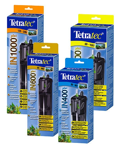 Aquarium Innenfilter Tetra Tec In 300 -1000 plus Aquarienfilter Filter bis 200L