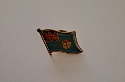 Fiji Flag Lapel Pin Hat Cap Shirt Tie