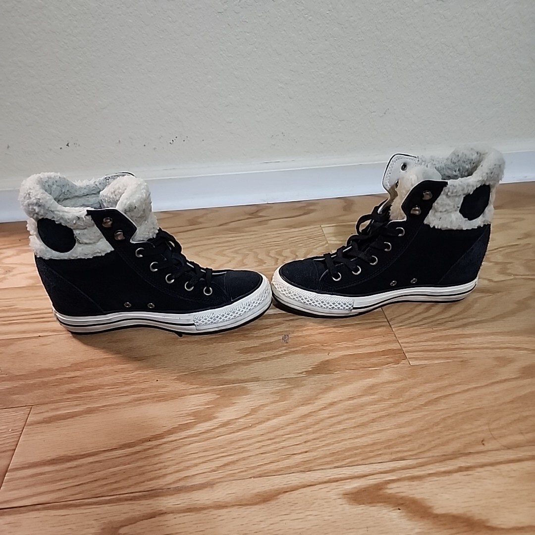 Faux Fur Lined Converse With Wool Lining Converse Chuck Taylor