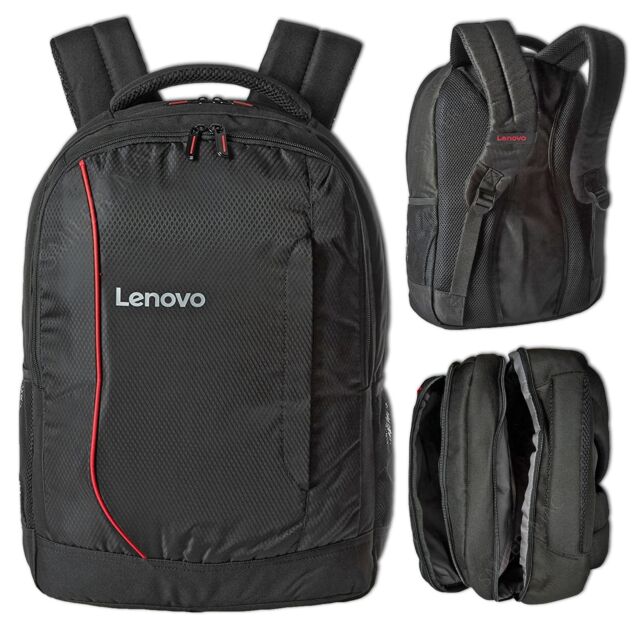 Lenovo GX40H34821 15.6 Inch Padded Laptop Backpack Bag Black eBay