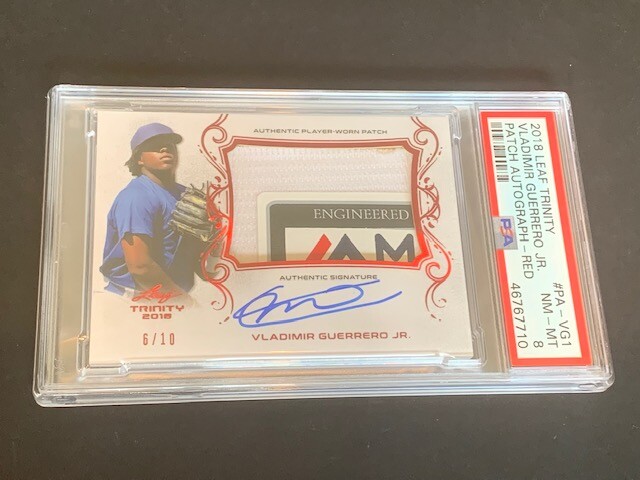 99枚限定 Vladimir Guerrero Jr Patch auto RC 99枚限定 Vladimir Guerrero Jr Patch auto RC VLADIMIR