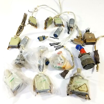 Assorted Avionics Connectors | eBay