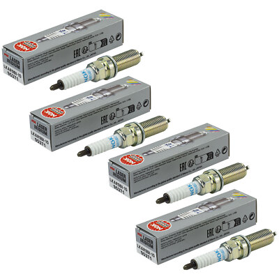 Zündkerze NGK Laser Iridium LKAR9BI-10 95371 Set 4 Stück für Gas Husqvarna KTM