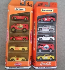 Matchbox 1998 Coca Cola 5 Pack Gift Set 35999 & 96487 BRAND NEW!   LOWEST PRICE!