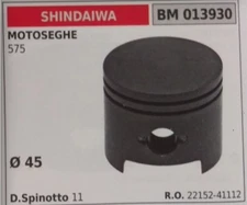 22152-41112 Complete Piston Segments And Spin Chainsaw Shindaiwa 575 Ø45