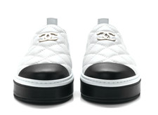 Chanel Sneaker Loafer Slipper CC quilted gr 4...