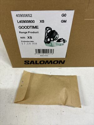 SALOMON - SALOMON TEAM MATE＋ GOODTime XS GOODTIME XS Junior - Kids' Snowboard Bindings | Salomon
