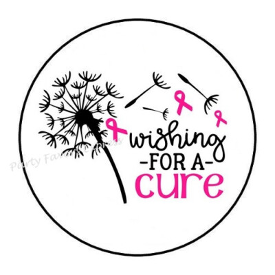 10cm Auto-Aufkleber Sticker Decal Farbe Wish Cure Breast Cancer Awareness R350