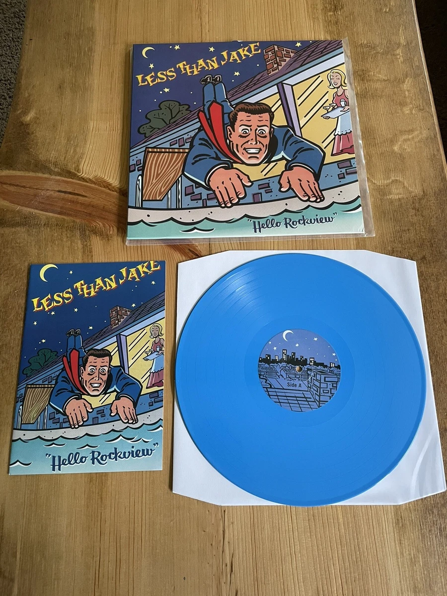 LESS THAN JAKE Hello Rockview BLUE NEW VINYL LP_non 7” nofx rancid 182 blink
