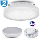 2x GX53 LED 240V Under Cupboard Kitchen 2 Pin Bulb Cabinet Lamp CFL Replacement