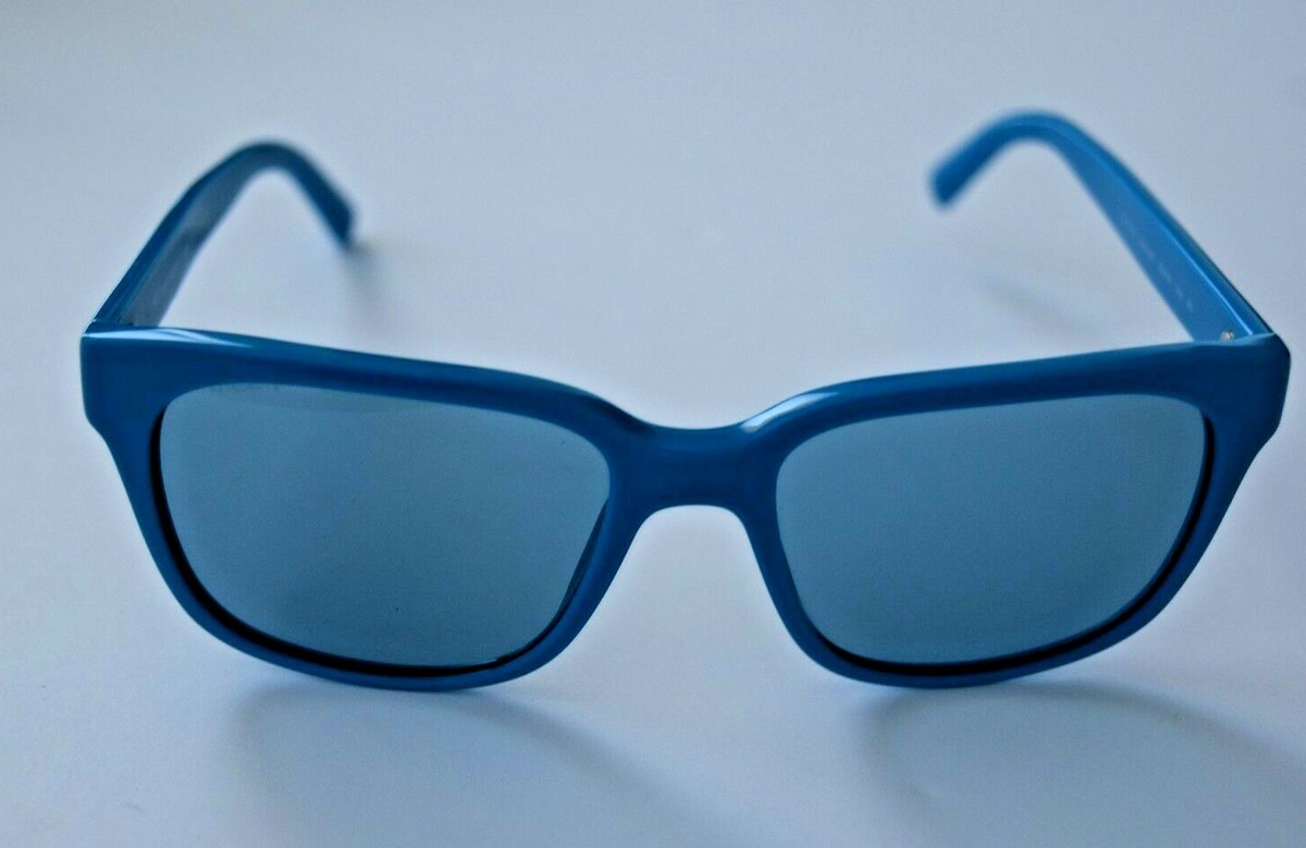 BURBERRY B 4140 Sunglasses 3390/80 55-18 140 2N Teal Blue Square Rectangular Burberry Blue Square Sunglasses for Women for sale | eBay main image 4