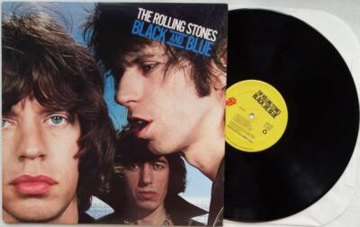 THE ROLLING STONES Black And Blue LP Vinyl CBS Mick Jagger Keith Richards