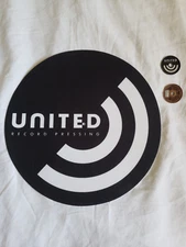 United Records Pressing 12" Slipmat 7" Adapters UPSTAIRS at URP 3rd Man Records
