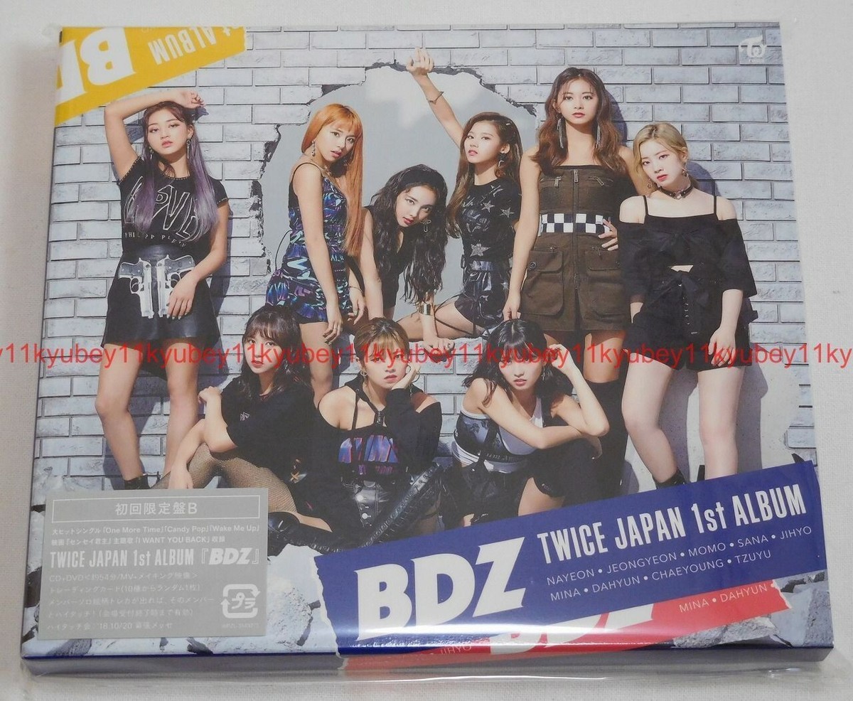 New TWICE BDZ First Limited Edition Type B CD DVD Booklet Card Japan WPZL-31492 | eBay New TWICE BDZ First Limited Edition Type B CD DVD Booklet Card Japan WPZL-31492 | eBay