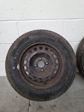 Vauxhall Corsa Steel Wheels with Nearly New 185/70 R14 Tyres – 5.9mm Tread