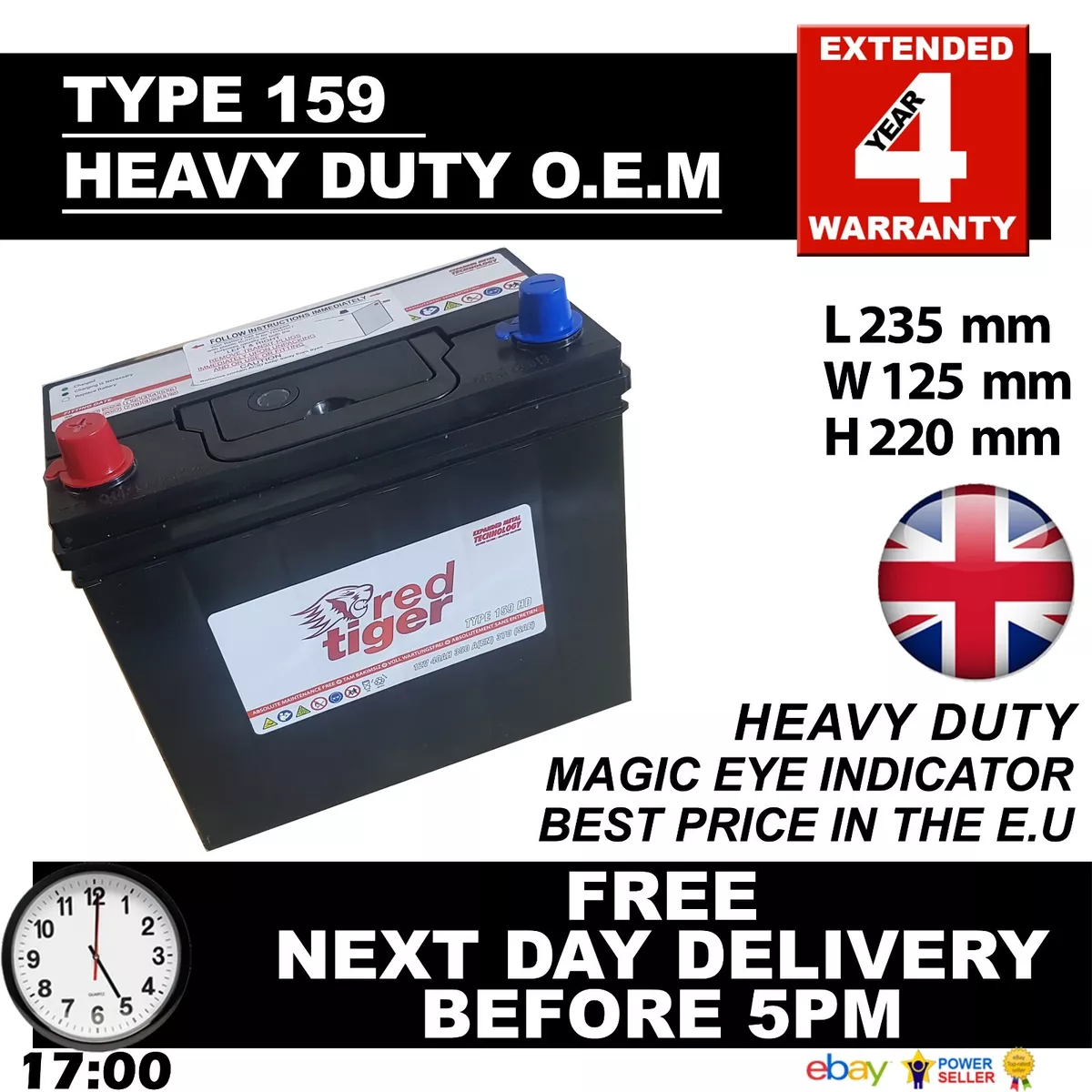 Battery number sale