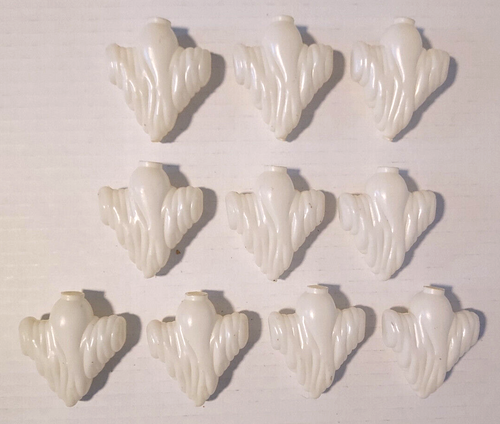 Vintage Blow Mold Halloween Ghost String Light Covers 2.5" - 10 Piece - Picture 3 of 3