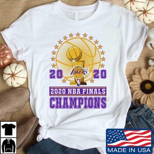 2020 Nba Finals Lakers Championship White T Shirt Ebay