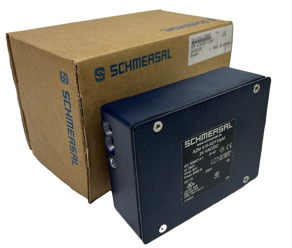 Schmersal AZM 415-02/11ZPKT safety interlock 24 IP67 tumblers 101168224