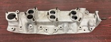 1949-53 Sharp 8ba Intake For Flathead 3 Carburetor Set Up Cursive Script
