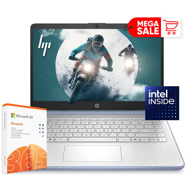 2026 Newest HP Laptop 14'' Quad-Core Intel Processor Up to 16GB RAM 628GB Storage